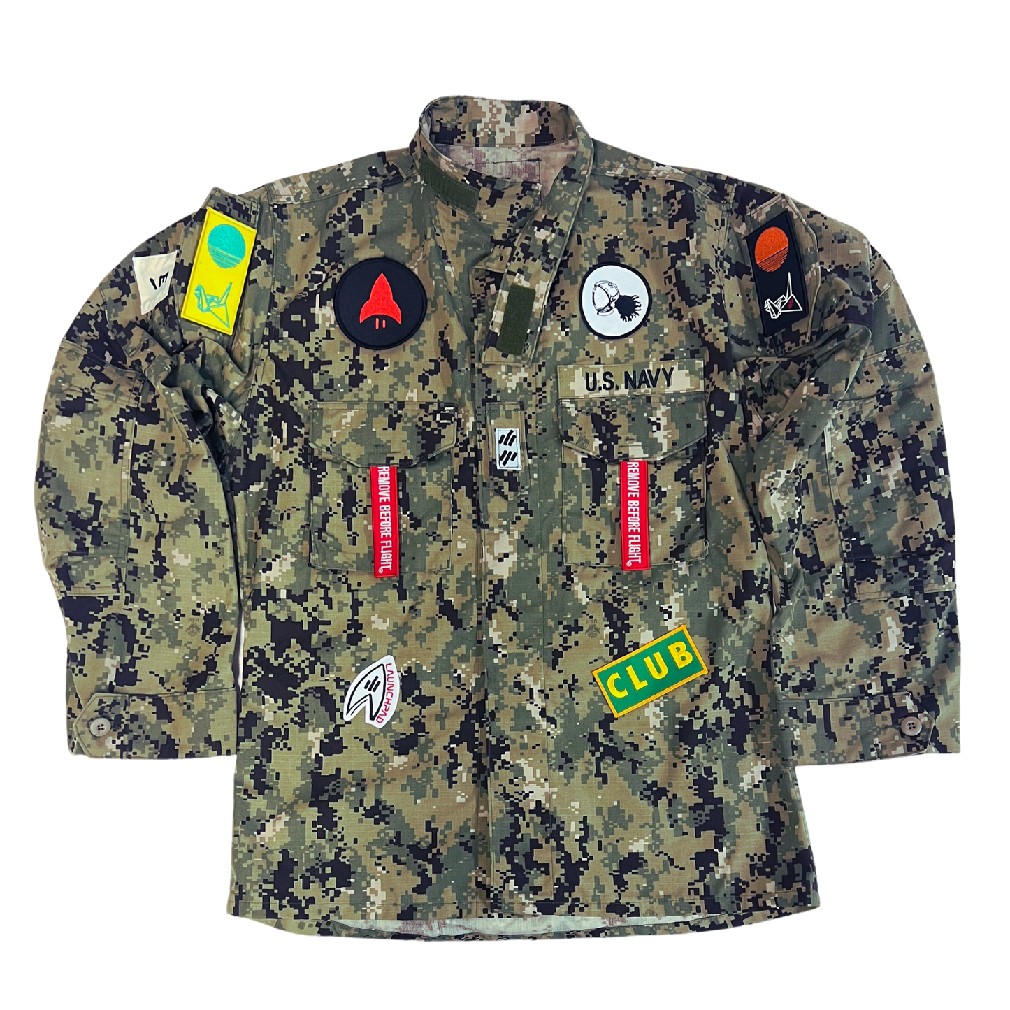 Space "F=ma" 3.0 Unisex Military Jacket