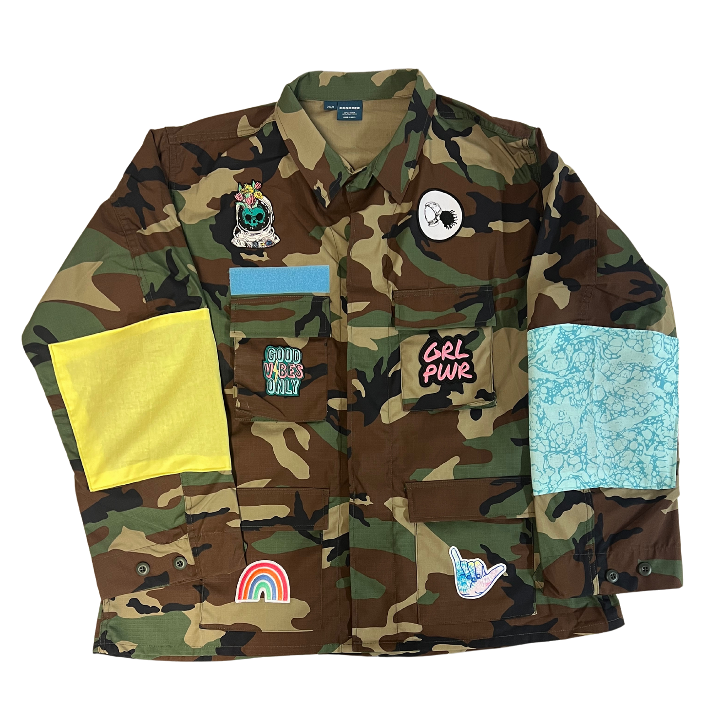 Space Ready Unisex Military Jacket (Girl Power Edition)
