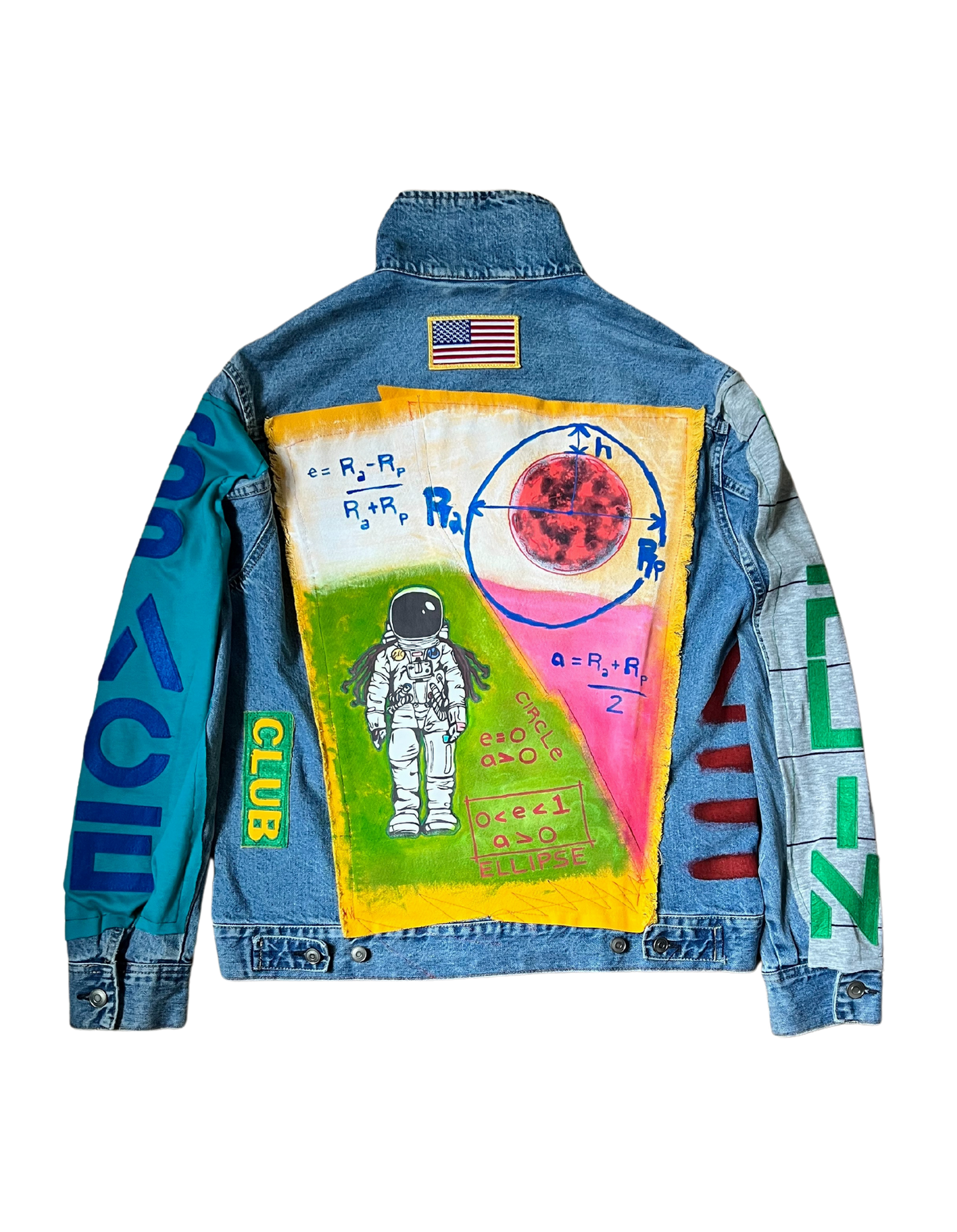 "It's Just Rocket Science" Denim Jacket