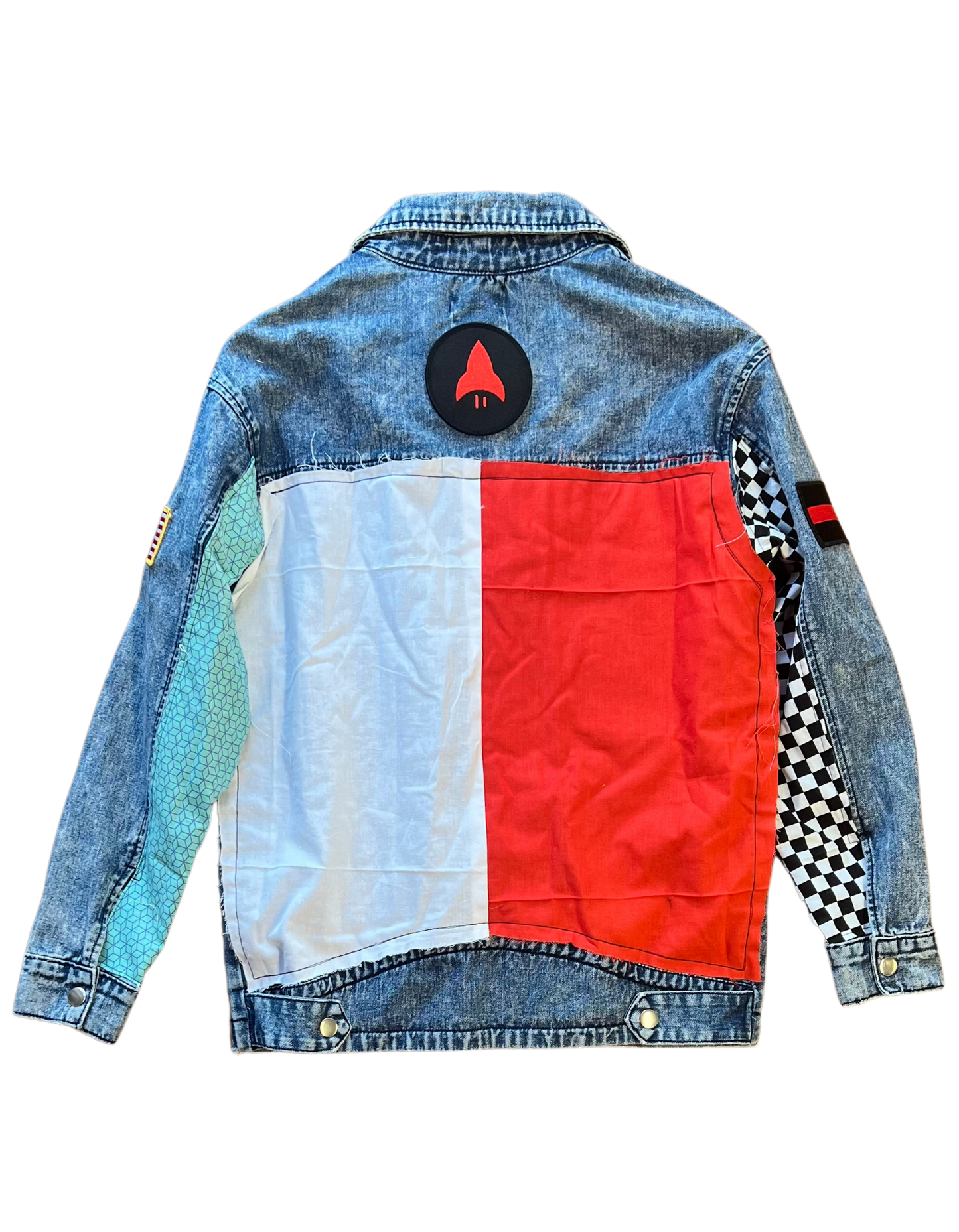 Space Territory Women's Denim Jacket