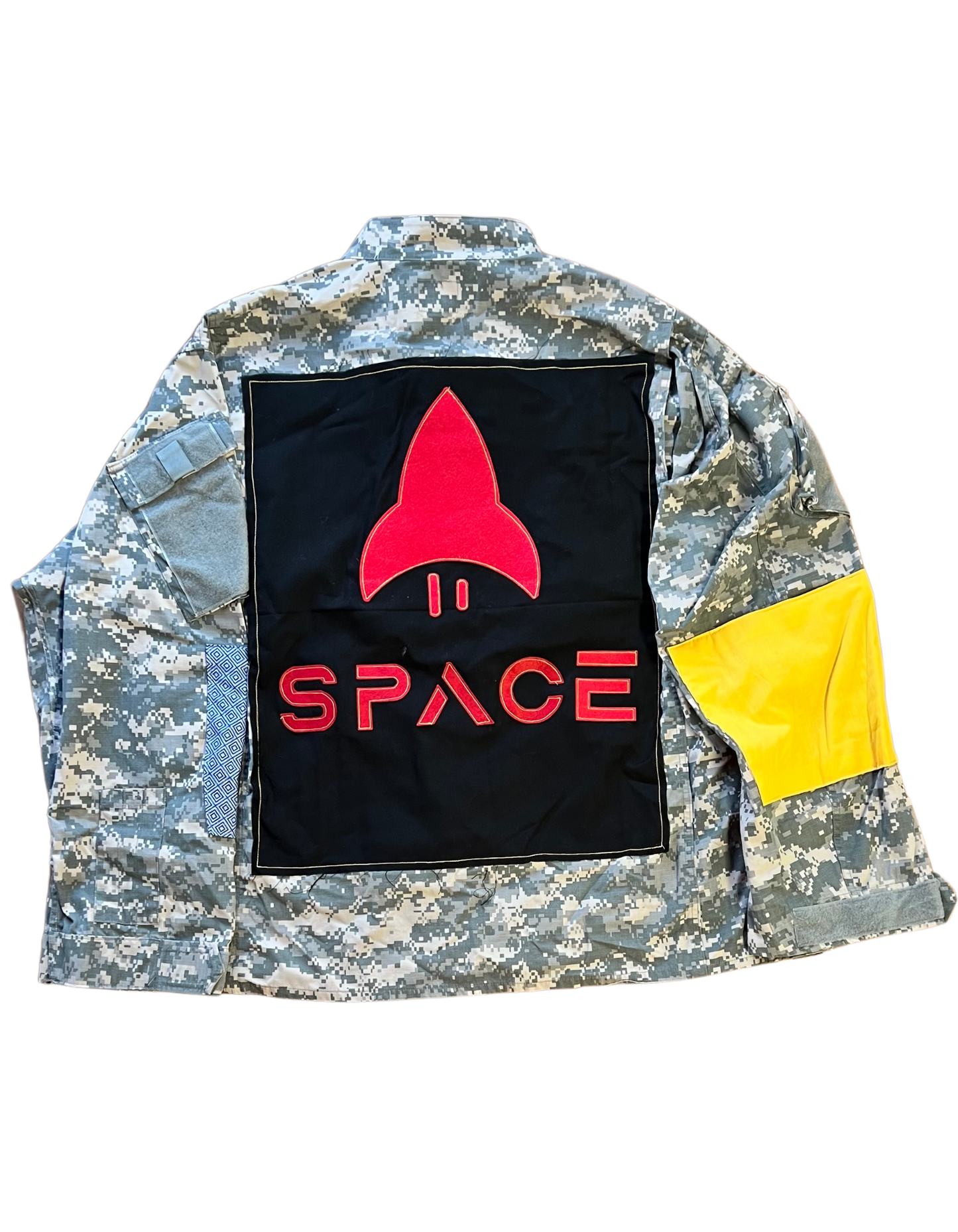 Space "F=ma" Unisex Military Jacket