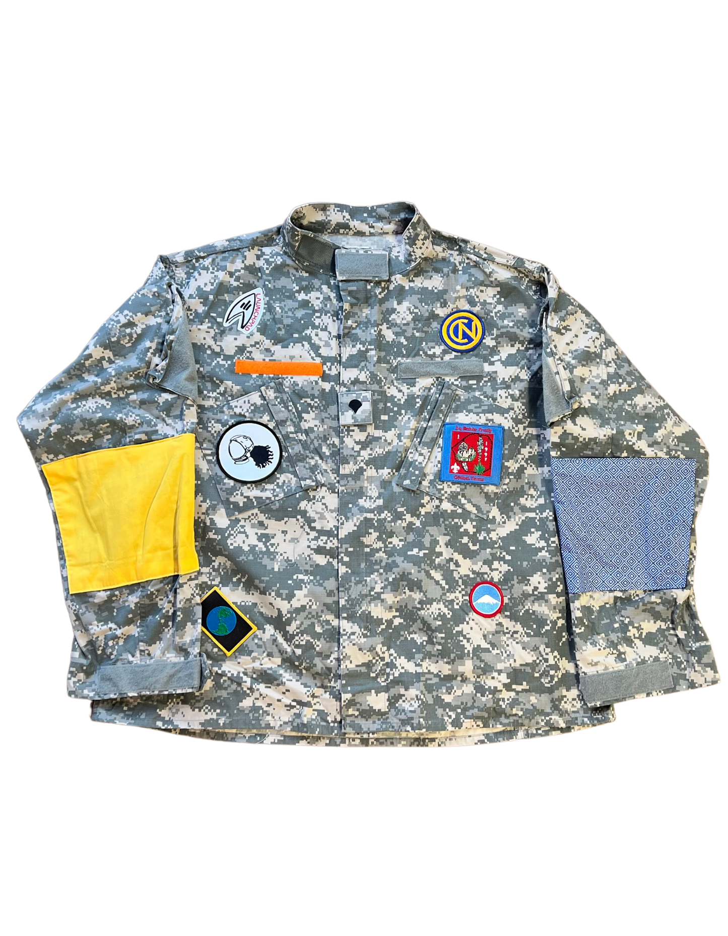 Space "F=ma" Unisex Military Jacket