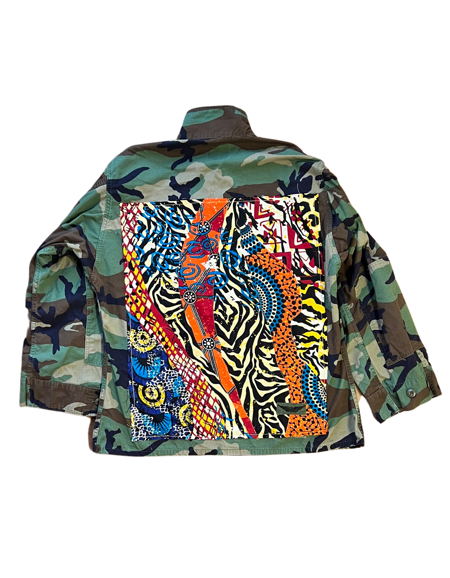 Space Jungle Unisex Military Jacket