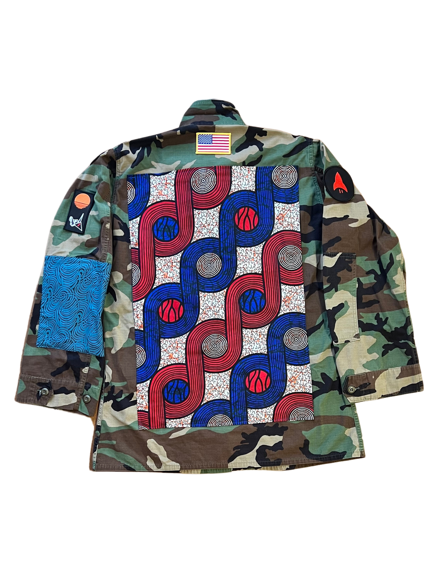 Space Infinity Unisex Military Jacket