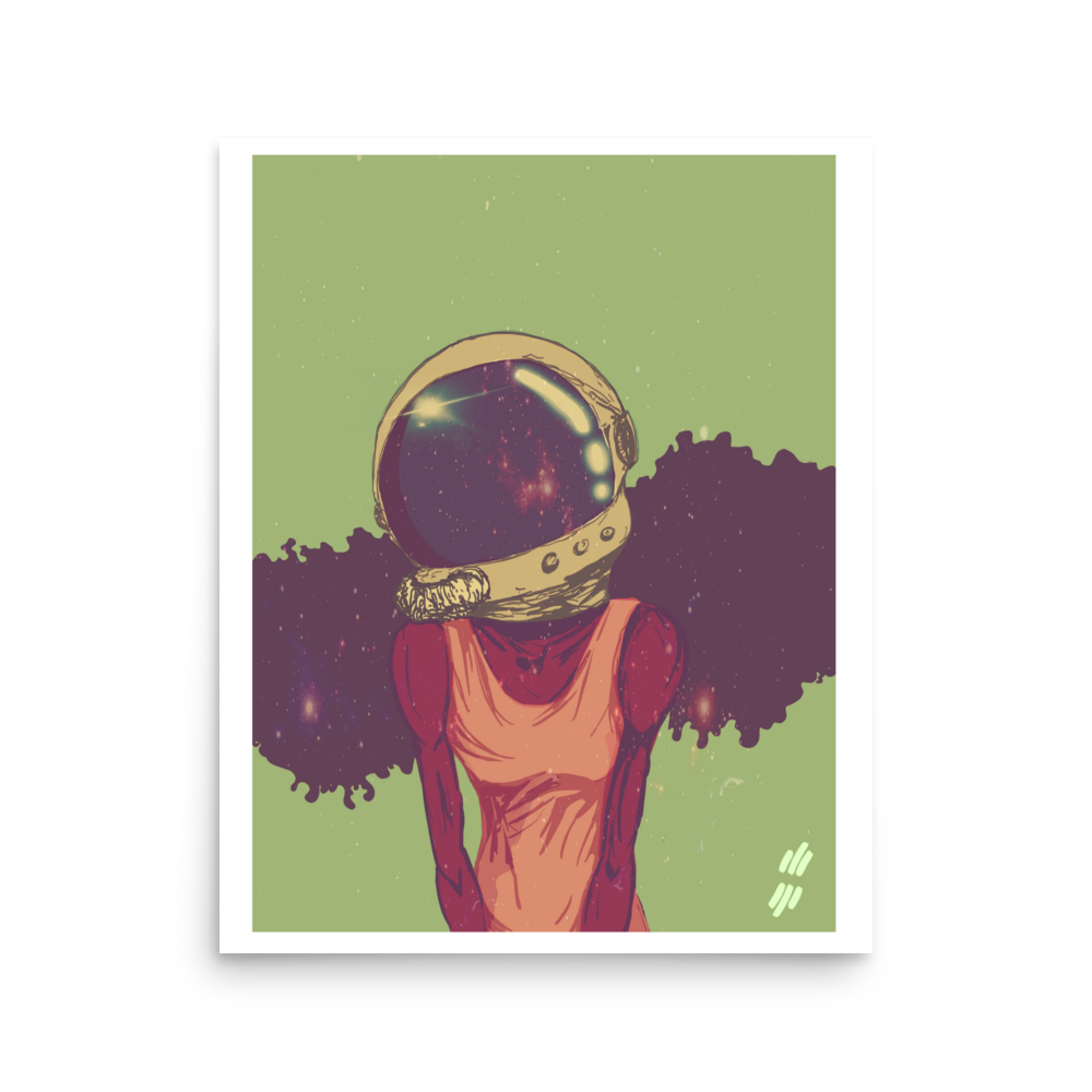 Universe Inside Me Digital Art Print