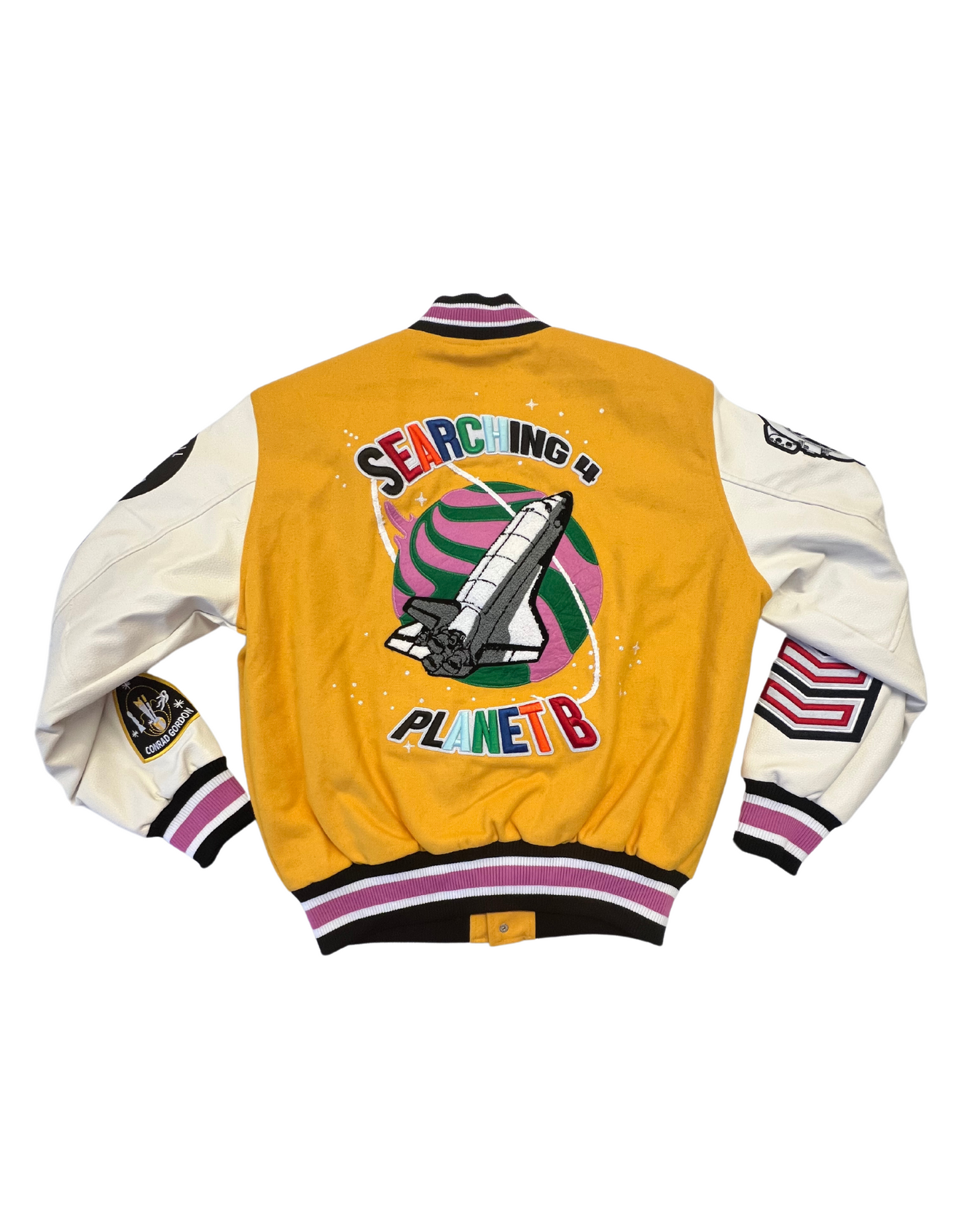 GISC x First Row "Planet B" Varsity Jacket