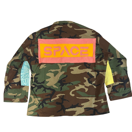 Space Ready Unisex Military Jacket (Girl Power Edition)