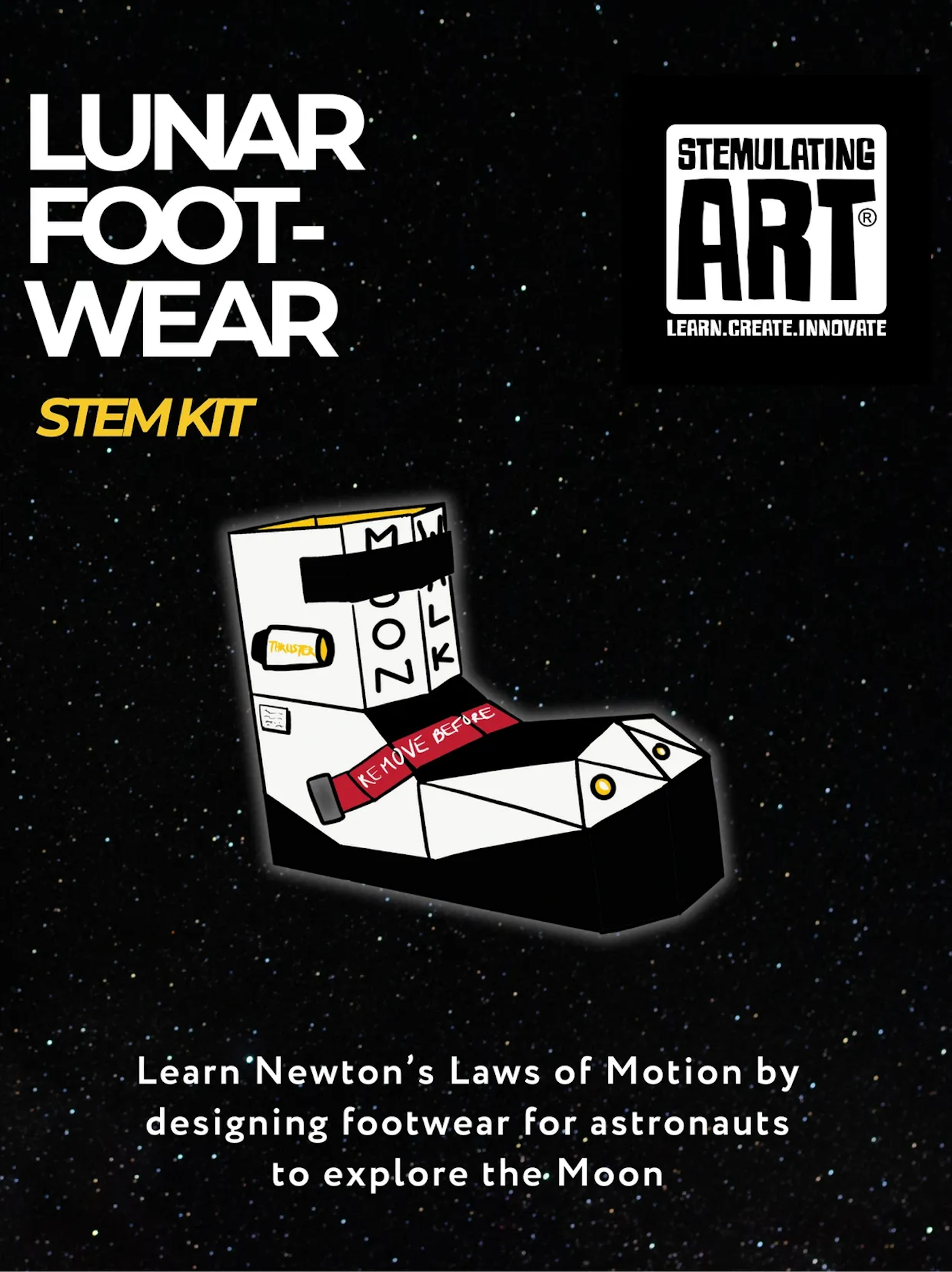 STEMulating Art® Kit: Astronaut Kits (Kid version)