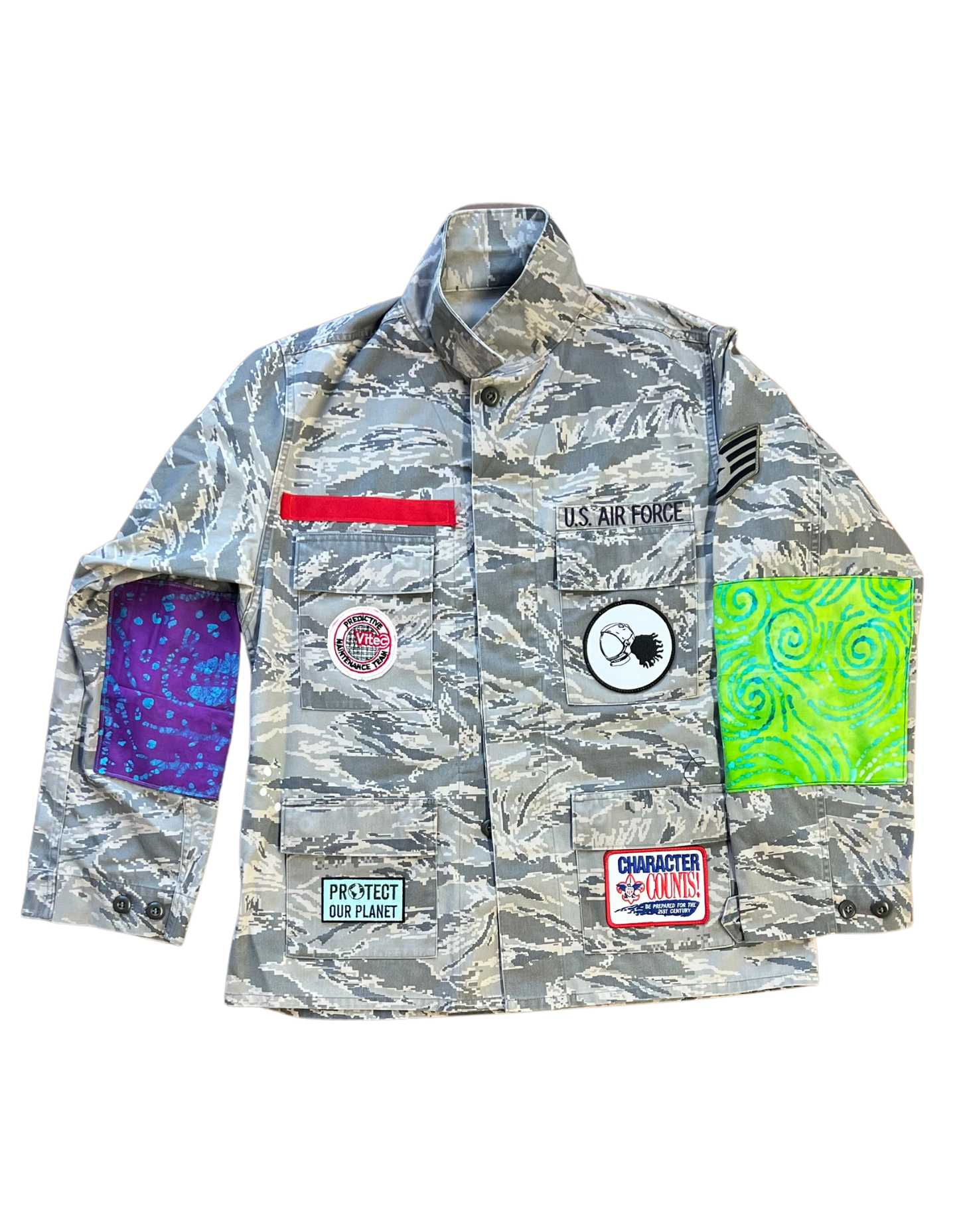 Space "F=ma" 2.0 Unisex Military Jacket